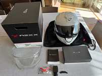 Capacete Modular Nexx Vilitur, equipado com X-com2