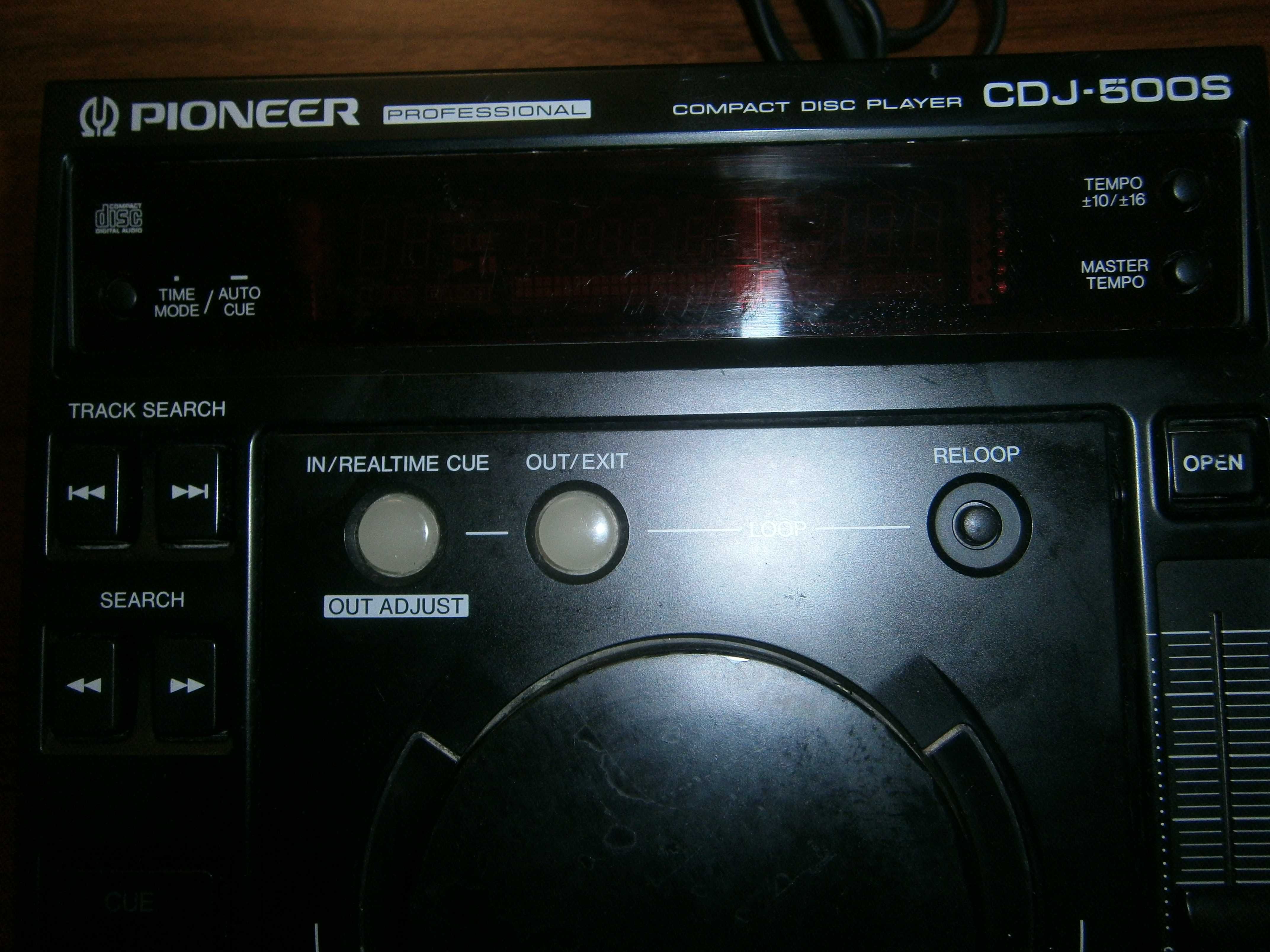 Pioneer CDJ500S uszkodzony