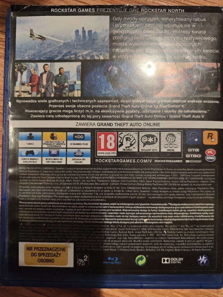 GTA 5  PS4 zamiana na GTA 5 XBOX ONE