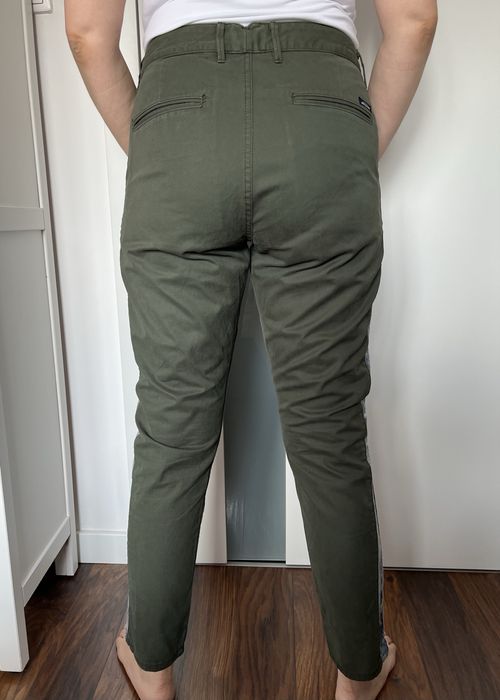 Scotch & Soda spodnie chino zielone W31 L32