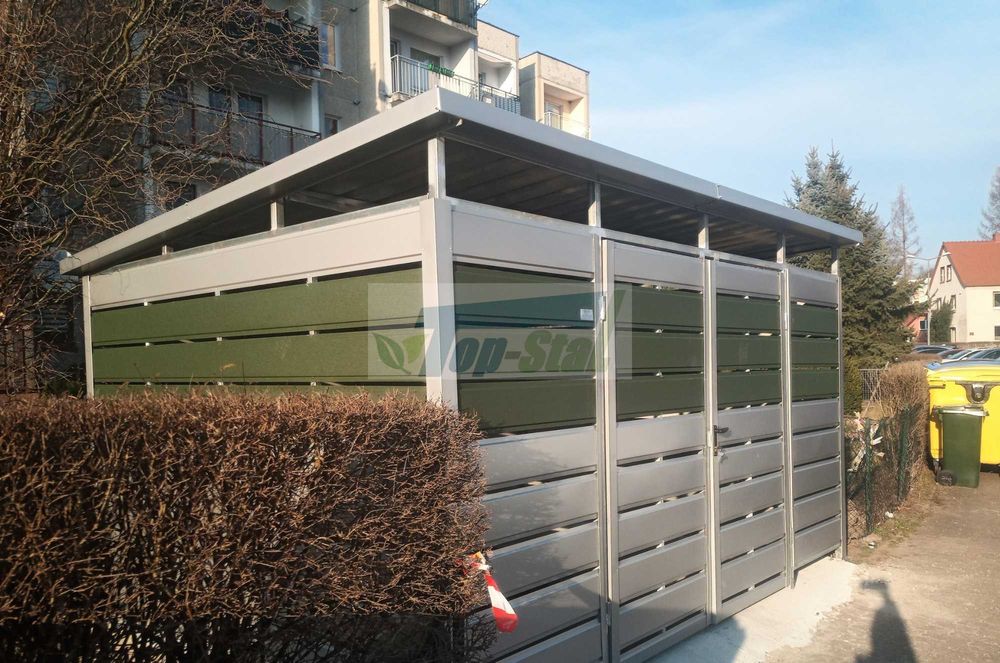 Wiata Śmietnikowa Rowerowa Schowek Narzędziowy Domek Ogrodowy Altana