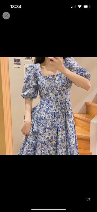 Міді плаття в квітковому принті