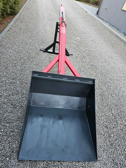 Łyżka do ziemi/ gruzu szufla łycha widły do TUR na tył ciągnika NOWY!