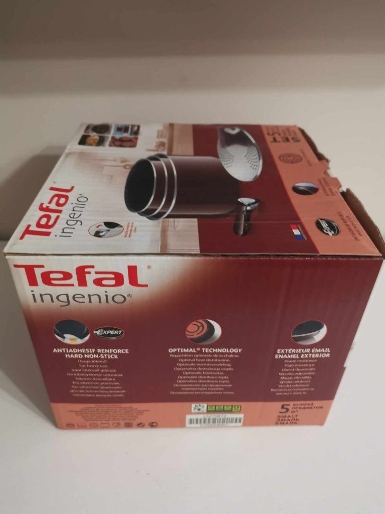 Nowy komplet Garnków TEFAL INGENIO L52798 5 elementów