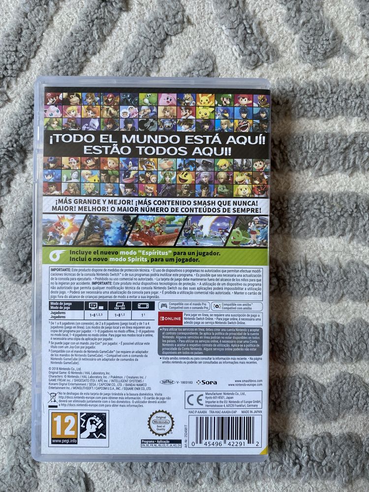 Super smash bros ULTIMATE  nintendo switch