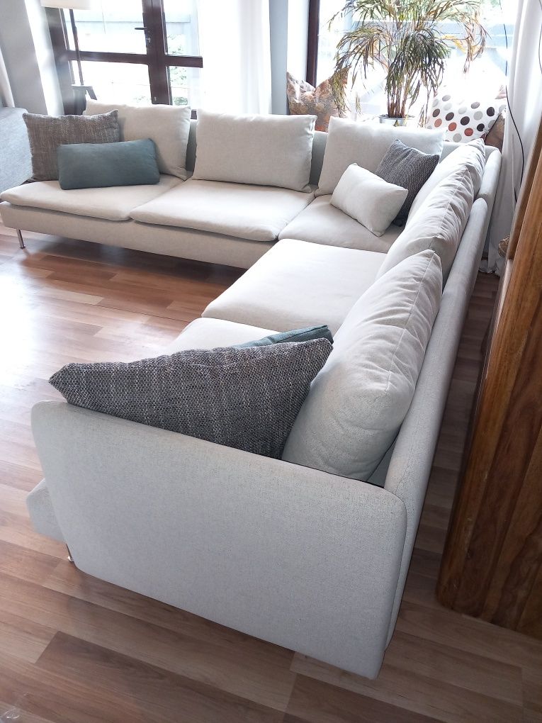 Nowa 1/2 ceny Ogromna Sofa 6 os. Narożnik SODERHAMN z Ikea 290x290 cm