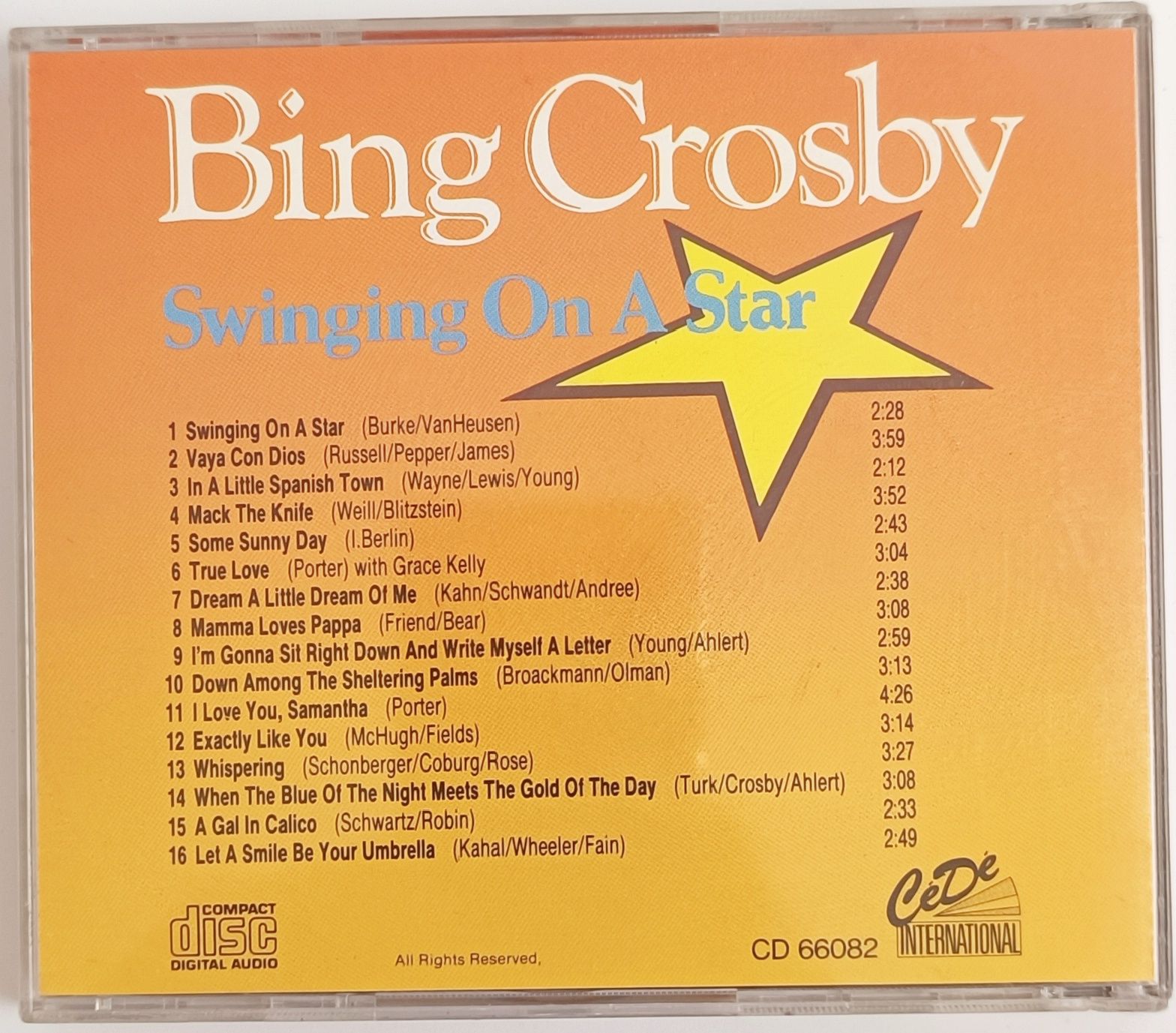 Bing Crosby Swinging On A Star