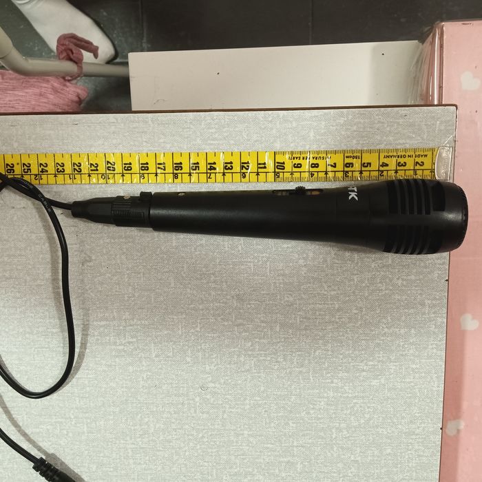 Microfone de mão p coluna de som