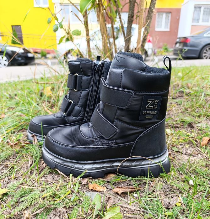 Зимові сапоги чоботи для дівчинки Зимние термо ботинки для девочки Том