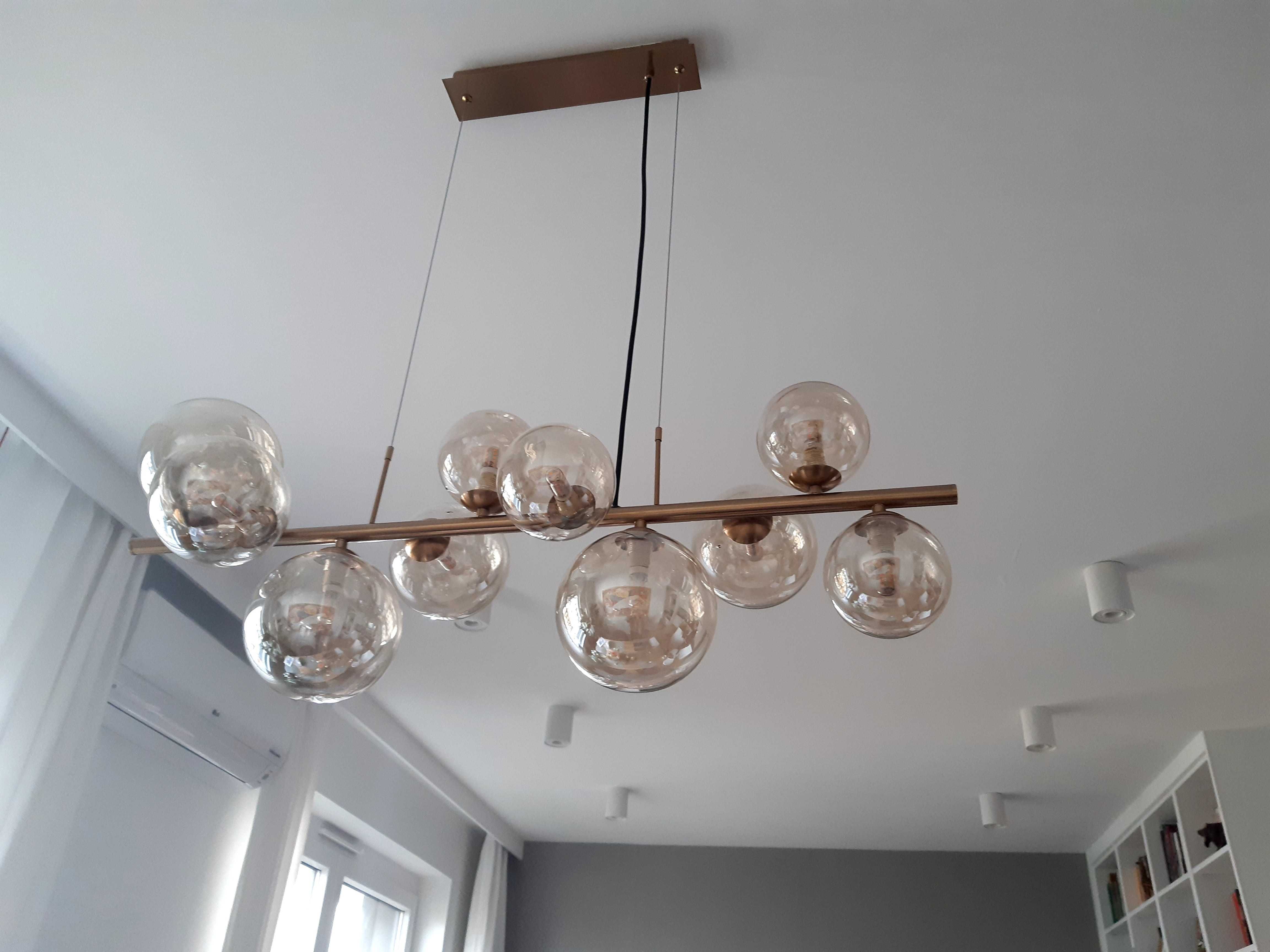 Lampa wisząca Canello szklane kule