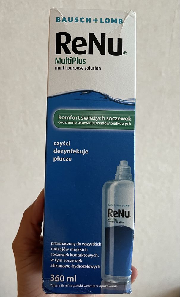 Płyn do soczewek Renu 360 ml
