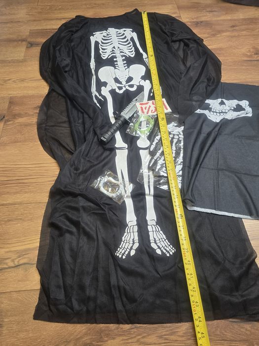 Kościotrup kostium przebranie karnawał halloween