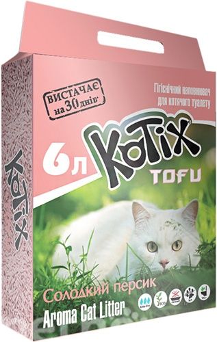 Продам соевый наполнитель Kotix Tofu