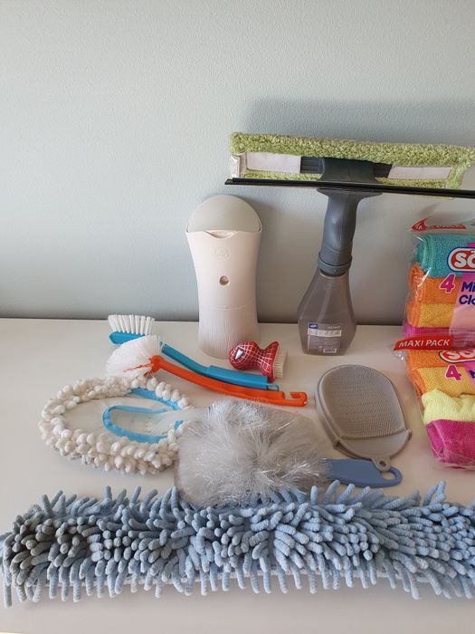 Akcesoria do sprzątania nowe ściereczki myjka do okien