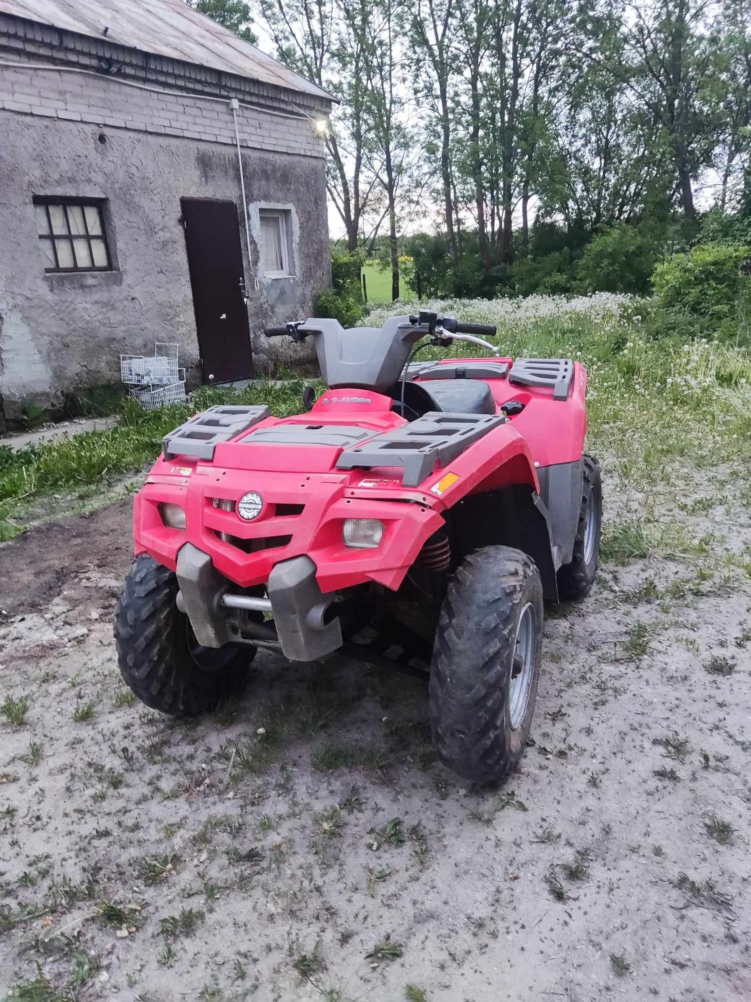 Quad can am bombardier Outlander 400 sprzedam lub zamienię