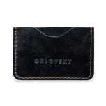 Eleganckie etui na karty Orlovsky W06 Czarny