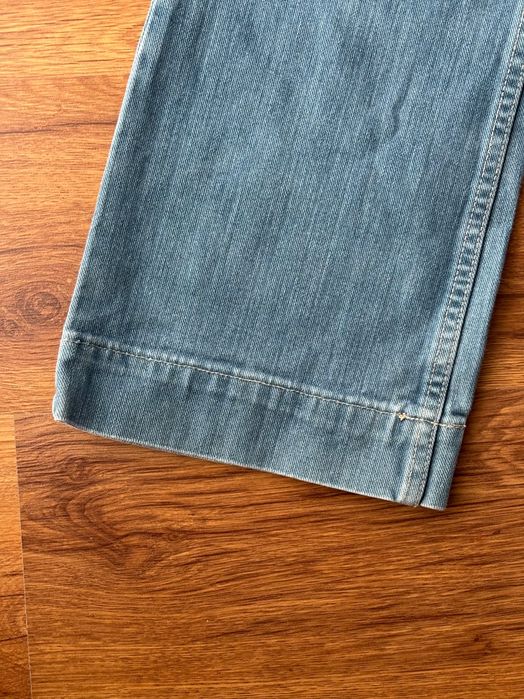 Spodnie damskie jeansy Gap dzwony długie 10 36/38