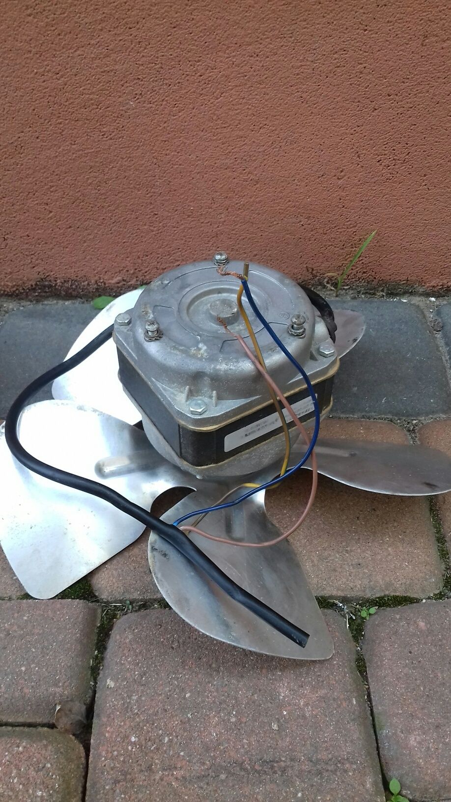 Stary wentylator  aluminiowy PRL