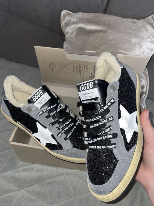 Утеплені кеди Golden goose