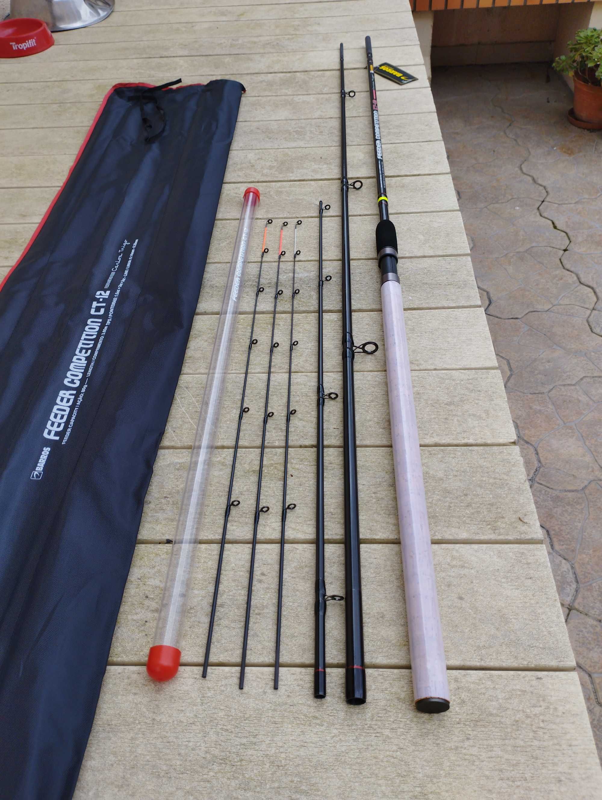Cana de pesca de Feeder