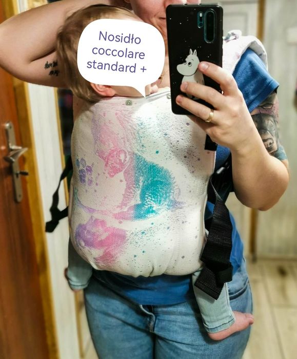 Nosidło do noszenia dziecka ergonomiczne Coccolare Kavka regulowane
