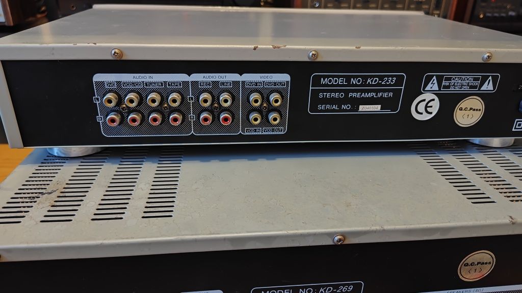 Końcówka mocy kd-269 plus przed wzmacniacz kd-233