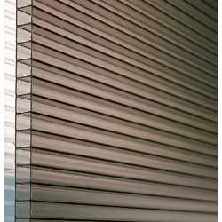 Poliwęglan komorowy 10x2100x6000mm  szary/brąz  - PROFIT PLAST