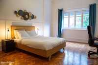 663021 - Quarto com cama de casal em apartamento com 10 quartos