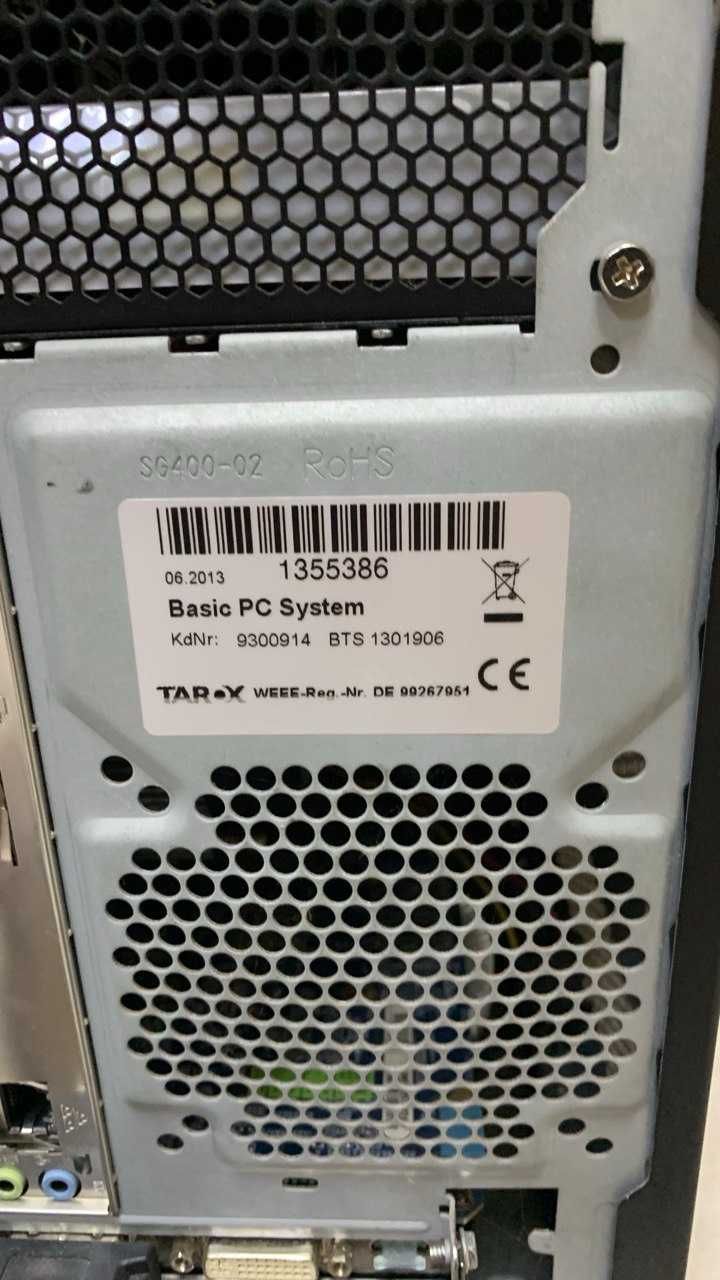 Системний блок Tarox DE 99267951 i5-3570/ram10/Geforce GTX550Ti/HDD180
