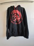 Bluza diesel czarna z czerwonym logo M