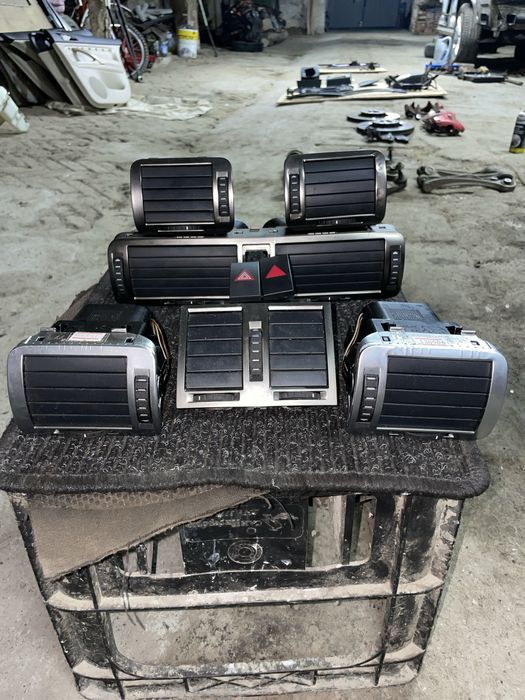 Дефлектор Суперб 1 воздуховоди Skoda superB суперб попільничка