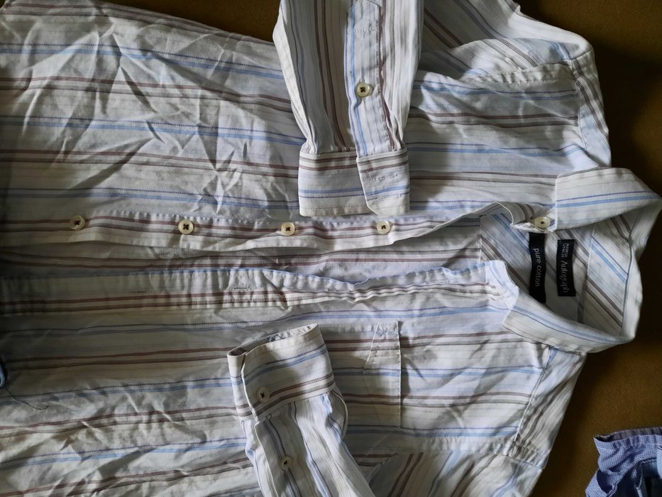 Zestaw sweter spodnie Marks&Spencer koszula 122