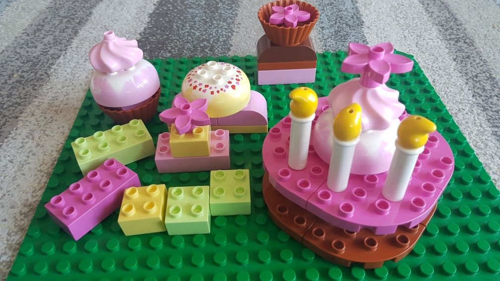 Lego duplo tort ciastka