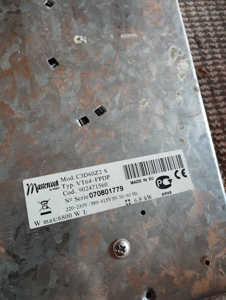 Płyta indukcyjna Mastercook C3D60Z2 S