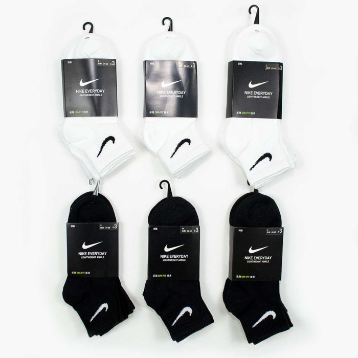 【HighWay】 Носки Nike упаковка 3 пары шкарпетки найк средни
