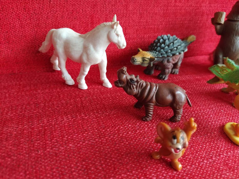 Conjunto de 8 bonecos 3D - Animais vários