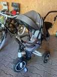 Rower trojkolowy rowerek Trike Fix V3 szary obracany