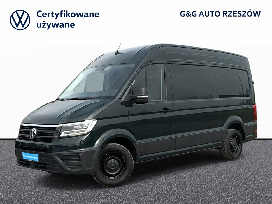 Volkswagen Crafter Crafter 35 BiTDI (11,3m3)  Furgon, wysoki dach, hak, tempomat, grzana szyba, kamera , full led