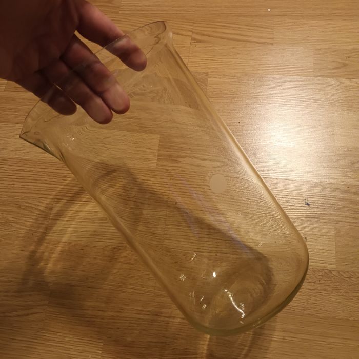 Szkło laboratoryjne cylinder duży wazon