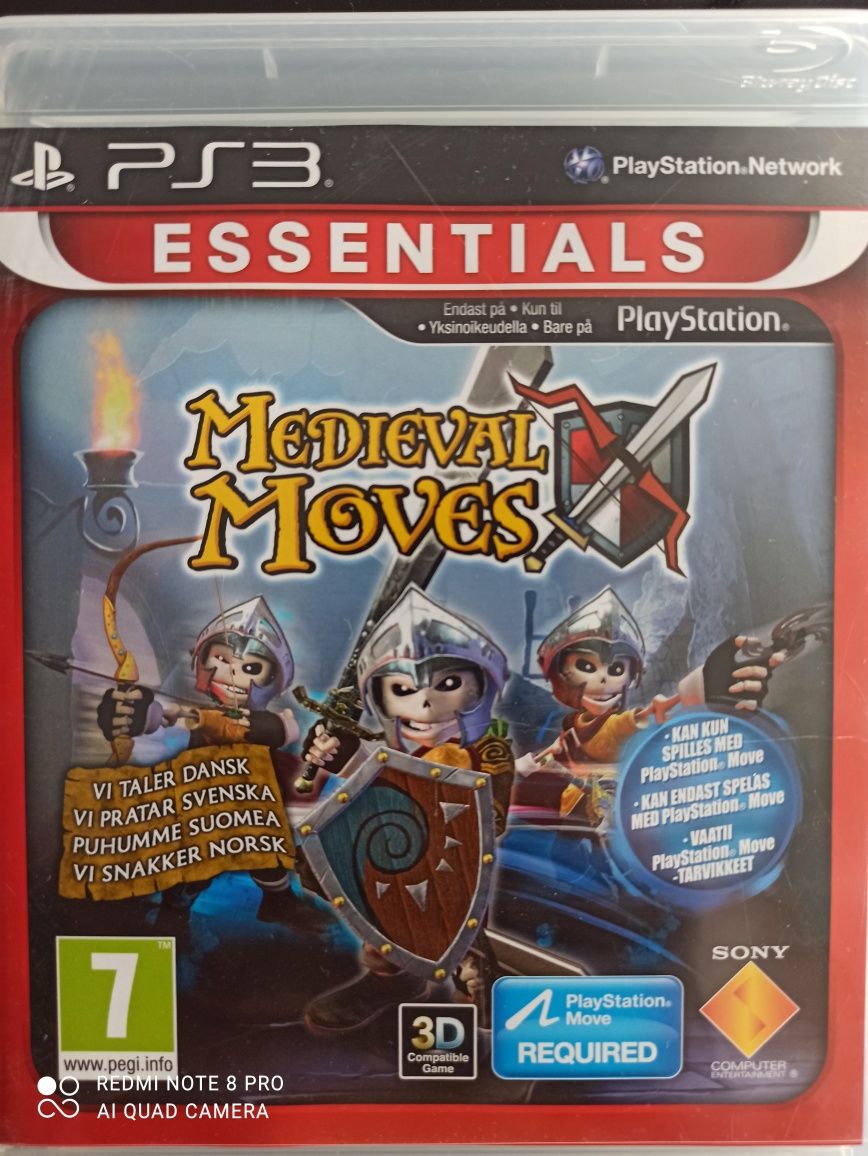 Gra na PlayStation 3 MOVE Medieval Moves Wyprawa Trupazego UBBING PL