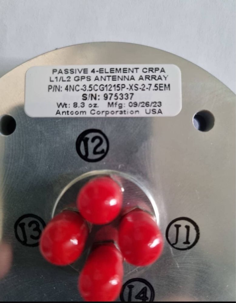 Антена-GPS  - Antcom 4NC-3.5CG1215P-XX-X-7.5EM GPS L1/L2 CRPA