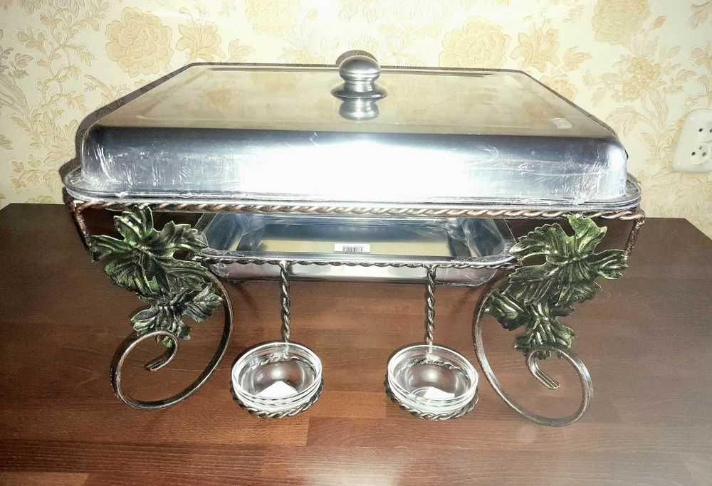 Садж. Блюдо для красивой подачи и подогрева блюд с мангала.