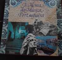 Compilação de discos vinil - A Alma da Música Portuguesa