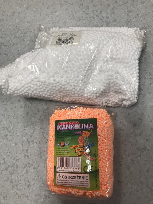 Neonowa piankolina pomarańczowa plus gratis