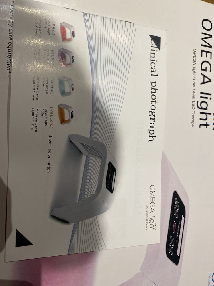 Urzadzenie do terapii światłem LED Omega light - Omelon