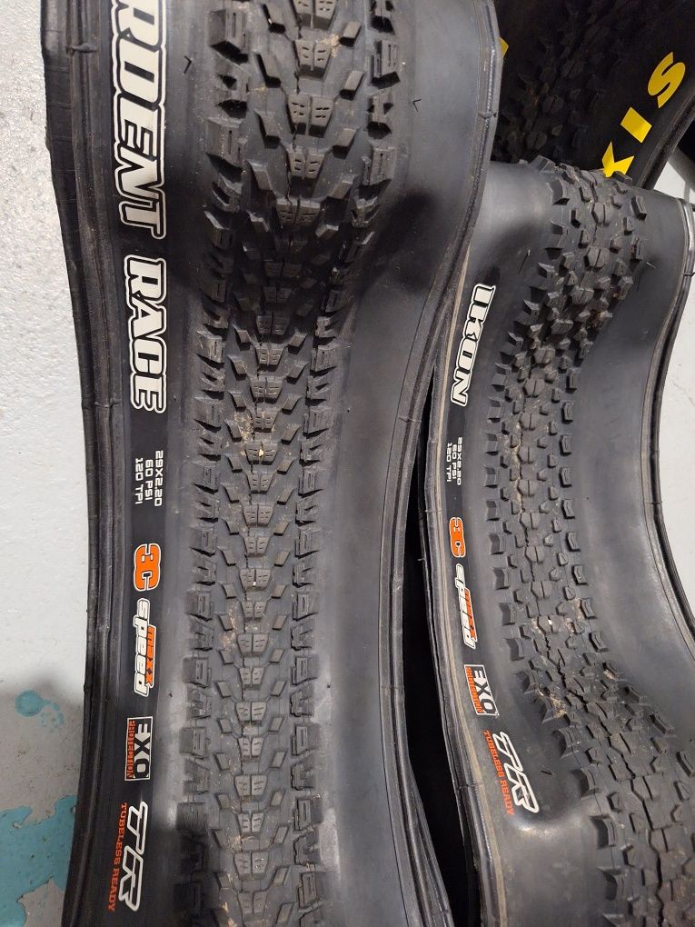 Opony Maxxis 3C maxSpeed Ikon i Ardent Race  29x2.2