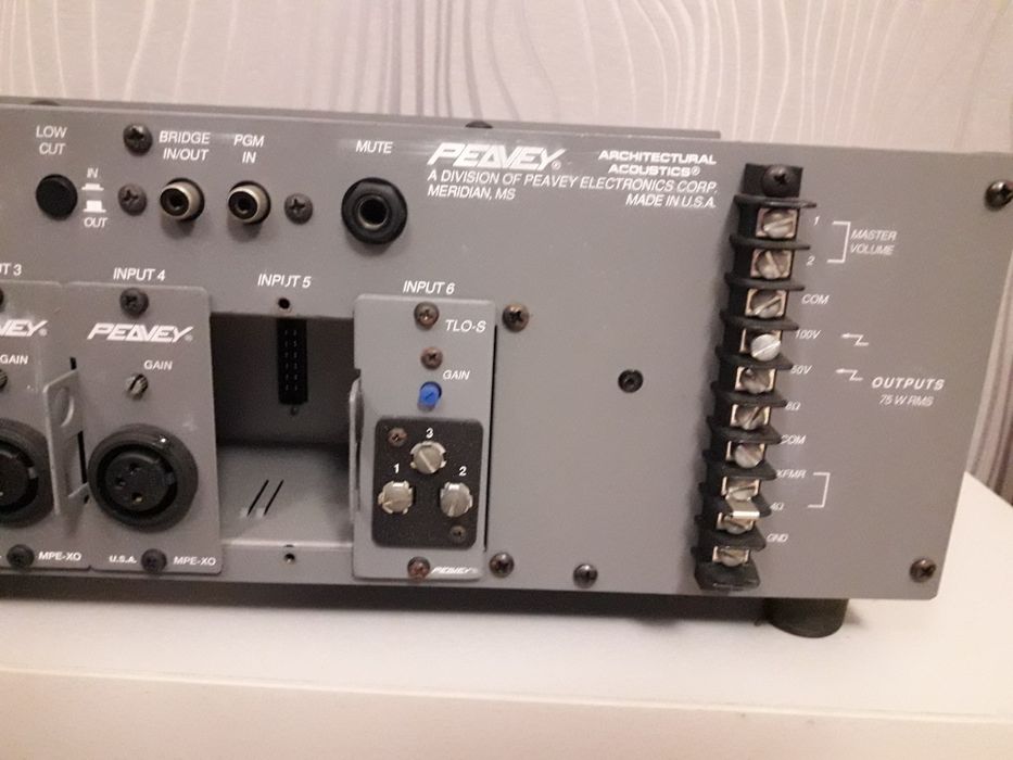 Музыкальный микшерный пульт Peavey MA 675T Modular Series USA винтаж
