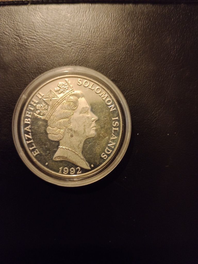 10 dolarów Wyspy Solomona srebro