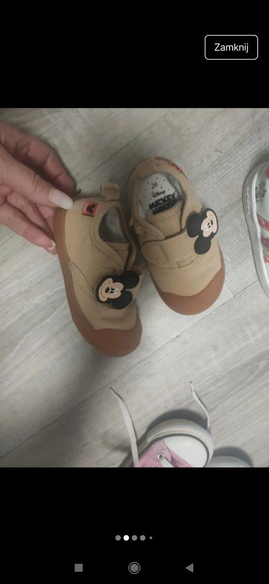 Converse adidas Pepa zestaw butów dla dziewczynki roz 22/23