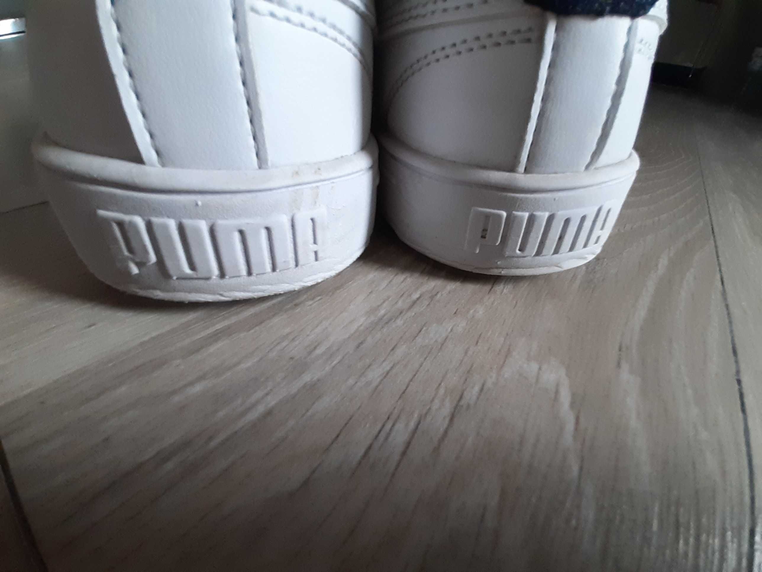 Buty Puma męskie, białe, rozm.42,5 .Wkładka 27,5cm.Cena 100 zł